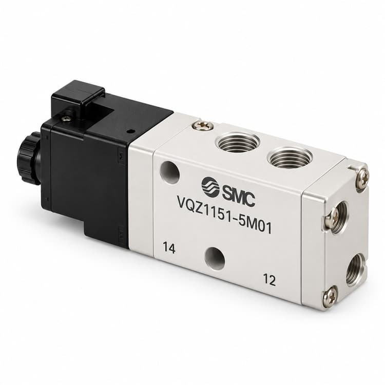 SMC VQZ1151-5M01 Solenoid Valve